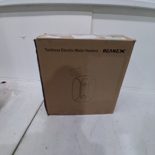 REANEX INSTANT ELECTRIC TANKLESS SELF-MODULATING UNDER SINK WATER HEATER FOR SHOWER - 220/240V - WHITE (MODEL: GA400WS) image 4