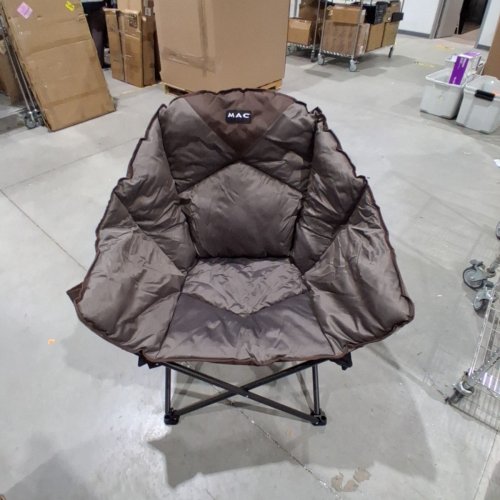 MAC SPORTS FOLDING DIRECTOR CAMPING CHAIR - UPTO 300LBS - BROWN (MODEL: 1872256) image 2