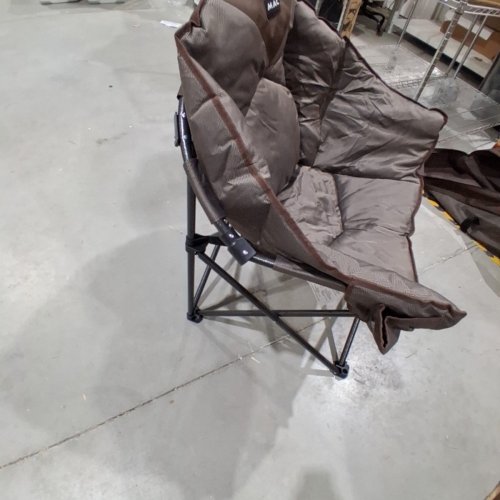 MAC SPORTS FOLDING DIRECTOR CAMPING CHAIR - UPTO 300LBS - BROWN (MODEL: 1872256) image 3