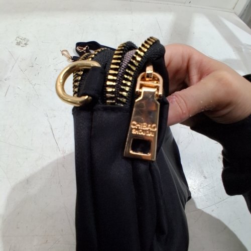 CROSSBODY BAG WITH MULTI POCKETS -7.8" X 5.1" - BLACK image 3