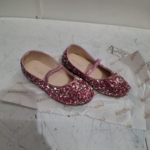 TODDLER ZWIIYZER RINESTONE NON-SLIP PRINCESS DRESS SHOES - SIZE 13 - PINK (STYLE : 05031049884424) image 2