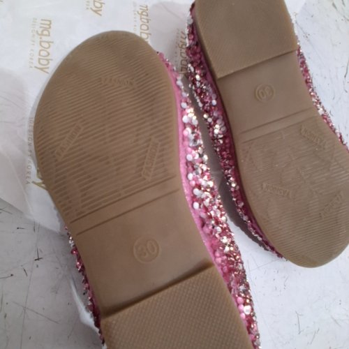 TODDLER ZWIIYZER RINESTONE NON-SLIP PRINCESS DRESS SHOES - SIZE 13 - PINK (STYLE : 05031049884424) image 4