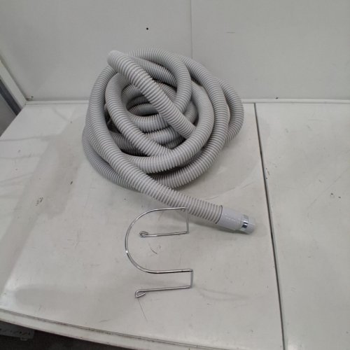 UNIVERSAL BASIC HOSE FOR CENTRAL VACUUM - 30FT - GREY image 3