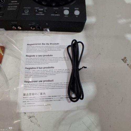 PIONEER DJ CONTROLLER TABLE - 9 V, 3A - BLACK (MODEL: DDJ-FLX4) image 6