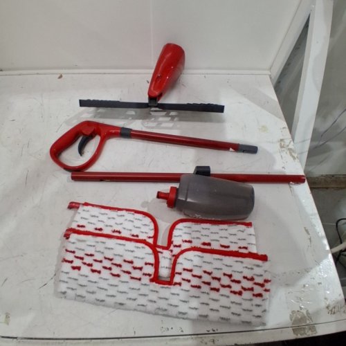 VILEDA PROMIST MICROFIBRE MAX SPRAY MOP - MOP ONLY - RED/WHITE image 2