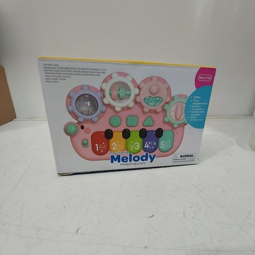 BAOLI FASCINATING MELODY HEDGEHOG LIGHT UP PIANO WITH SOUNDS - PINK image 2