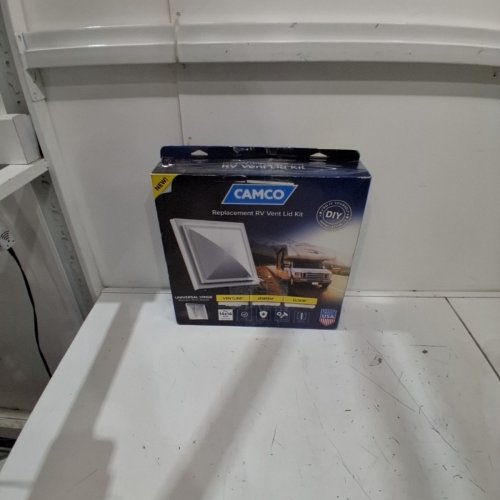 CAMCO UNIVERSAL FIT RV POLYPROPYLENE VENT LID - 14" - WHITE image 3