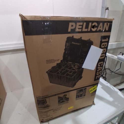 PELICAN PROTECTOR CASE WITH CUSTOMIZABLE FOAM - BLACK (MODEL: 1660) image 8