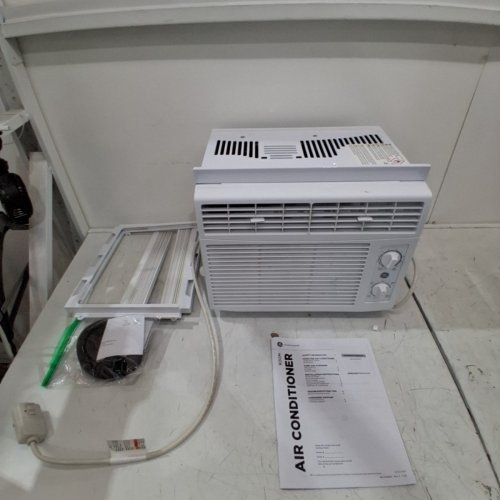 GE APPLIANCES MECHANICAL ROOM AIR CONDITIONER FOR SMALL ROOMS - 5000BTU - 150SQ. FT. (MODEL: AWAS05BWFC) image 3