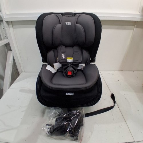 BRITAX POPLAR CLICK TIGHT CONVERTIBLE REAR &FRONT FACING CAR SEAT - 40LB REAR FACING MAX LOAD / 65LB FRONT FACING MAX LOAD - STONE ONYX/BLACK (MODEL: E1C973M) image 3
