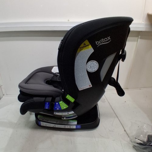 BRITAX POPLAR CLICK TIGHT CONVERTIBLE REAR &FRONT FACING CAR SEAT - 40LB REAR FACING MAX LOAD / 65LB FRONT FACING MAX LOAD - STONE ONYX/BLACK (MODEL: E1C973M) image 6