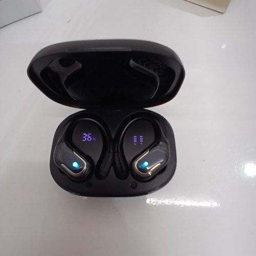 RULEFISS TRUE WIRELESS EARBUDS - BLACK - (MODEL: BX27) image 4