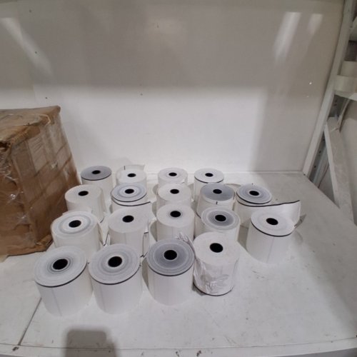 18PK PRINTER ROLL STICKERS - WHITE image 3