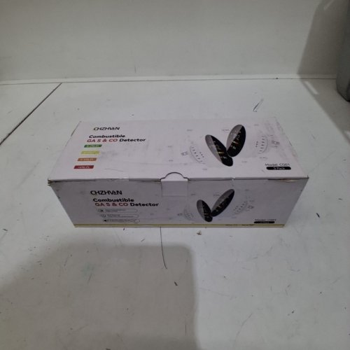 3PK CHZHVAN COMBUSTIBLE GAS & CO DETECTOR - WHITE (MODEL: CG01) image 2
