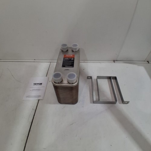 VEVOR PLATE HEAT EXCHANGER - 435 PSI - 5" X 12" (MODEL: EATB28-80) image 3