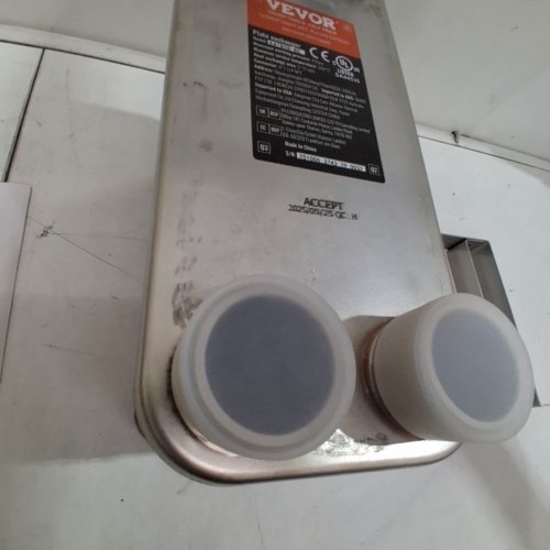 VEVOR PLATE HEAT EXCHANGER - 435 PSI - 5" X 12" (MODEL: EATB28-80) image 4