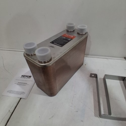 VEVOR PLATE HEAT EXCHANGER - 435 PSI - 5" X 12" (MODEL: EATB28-80) image 5