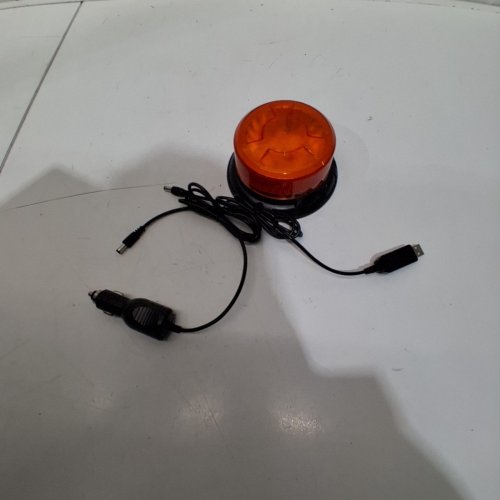 ANTOM LED WATERPROOF WIRELESS FLASHING WARNING BEACON LIGHT - 12V - ORANGE image 4