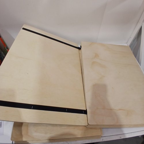 VEVOR FOLDABLE CONNECTED BUNKIE BOARD SLATS FOR BED - FULL SIZE - NATURAL (MODEL: CB006) image 3