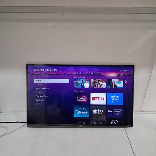 PHILIPS 32" 7600 SERIES QLED HD ROKU TV - 720PHD - BLACK - (MODEL:32PQF7666/F6) image 2