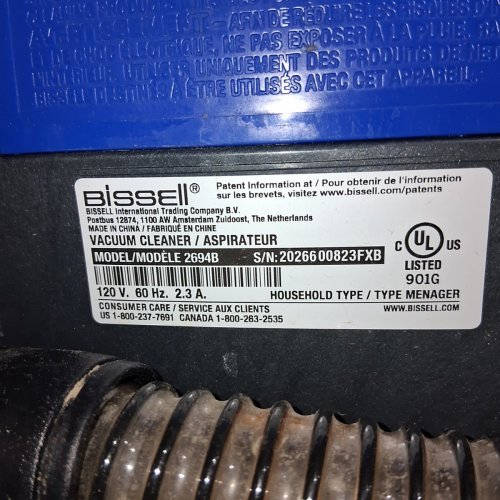 BISSELL SPOTCLEAN PROHEAT PREMIER CARPET/UPHOLSTERY CLEANER - GREEN/GREY (MODEL: 2694B) image 6