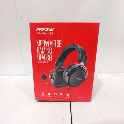 MPOW AIR SE WIRED GAMING HEADSET WITH NOISE CANCELLING MIC - BLACK (MODEL: MPBH439AS) image 2