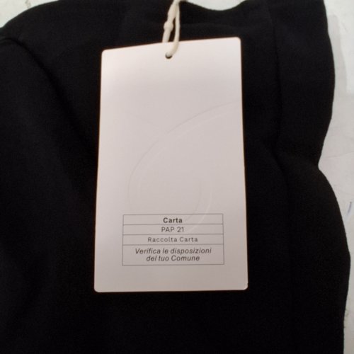 WOMEN'S MOTF PREMIUM FOLD PLEATED WAIST MID-LENGTH DRESS - MEDIUM - BLACK image 2