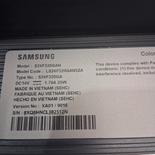 SAMSUNG ESSENTIALS FULL HD MONITOR -16:9 - 22" - 1920X1080 - 100HZ - BLACK (MODEL: S22D300GAN) image 6
