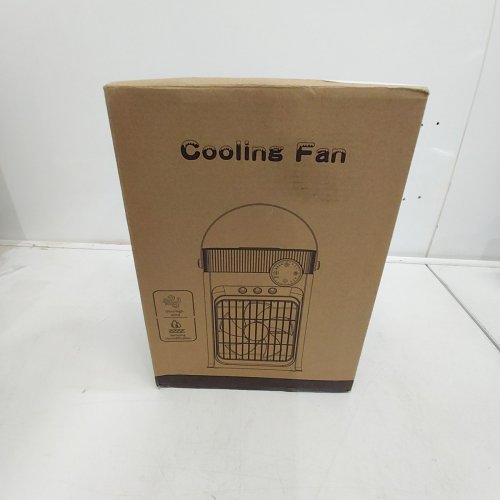YFFU USB POWERED PORTABLE AIR COOLER WITH RBG LIGHTING MODES - 1200 ML - WHITE (MODEL: MX005) image 6