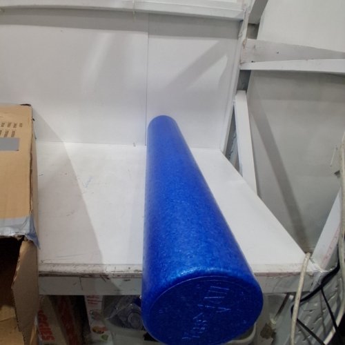 YES4ALL EPP FOAM EXERCISE ROLLER FOR BACK AND LEGS - 36" - BLUE image 2