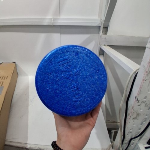YES4ALL EPP FOAM EXERCISE ROLLER FOR BACK AND LEGS - 36" - BLUE image 3