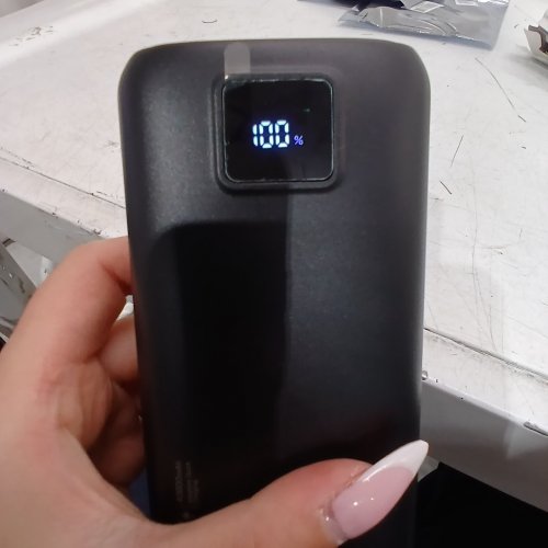 LOVELEDI POWER BANK PORTABLE CHARGER - 40000MAH, QC 4.0 AND PD 30W QUICK CHARGE - BLACK (MODEL: P58D) image 2
