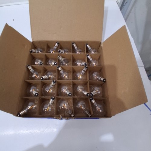 25PK BRIGHTOWN G40 LED LIGHT BULB 120V - 1W image 2