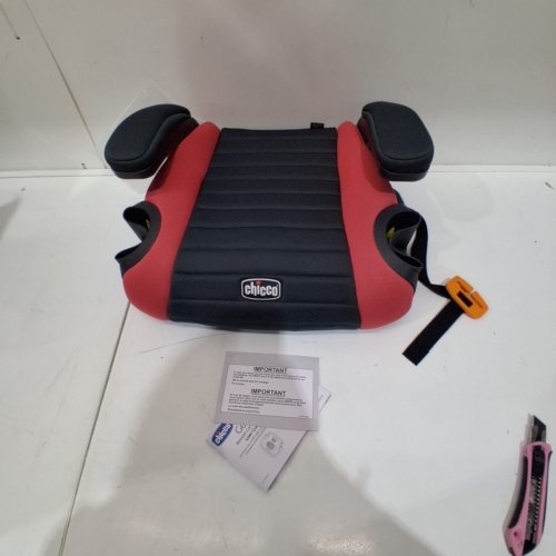 CHICCO GOFIT BELT-POSITIONING BACKLESS BOOSTER - RED/BLACK (MODEL: 7976492) image 2