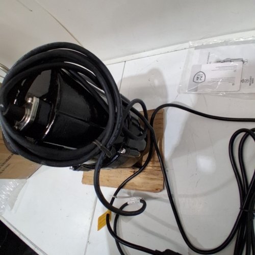 WASSERMAN CAST IRON WATERPROOF SUBMERSIBLE SEWAGE SUMP PUMP FOR BASEMENT WITH AUTO FLOAT SWITCH - 115V 7200 GPH - BLACK (MODEL: 3/4SEP215-SJEC) image 3