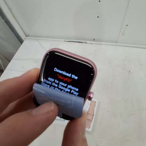 ADULTS VERYFIT SMART WATCH FITNESS TRACKER - BLUETOOTH, IP68 WATERPROOF, 1.8" HD SCREEN, FOR ANDROID IOS WITH ALEXA BUILT-IN - PINK (MODEL: IDW25) image 2