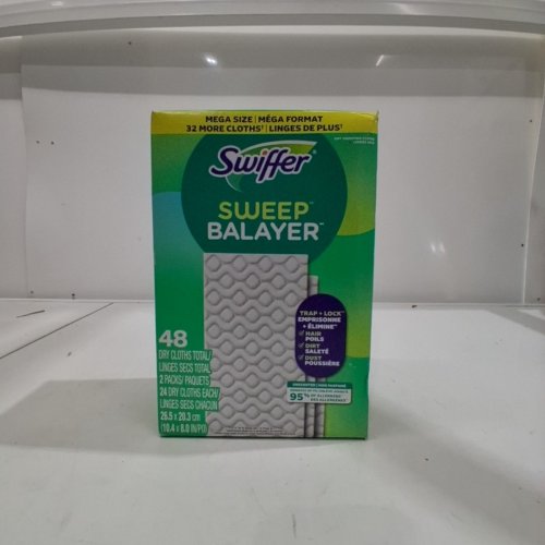 2(24PK) SWIFFER UNSCENTED SWEEP DRY CLOTHS - 10.4" X 8.0" image 3