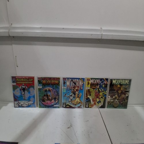 10 ASSTD MARVEL COMIC BOOKS - DESTROYER #1, WOLVERINE #41, #42, #45, #48, MARVEL COMICS PRESENT #90, WOLVERINE RATHNE OF TERRA #1, ROBOCOP #21, X-MEN #2, MORBIUS THE LIVING VAMPIRE #9 image 3