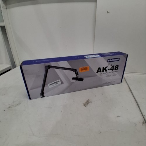 AOKEO AK-48 BOOM ARM MICROPHONE STAND WITH CLAMP FOR TABLE/DESK WITH DETACHABLE RISER - FOR 5/8" MIC OR 3/8" ADAPTER WITHIN 2KG - BLACK (AK-48) image 4
