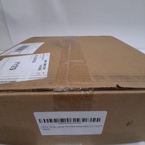 ZYFIRE SINGLE JACKET FIRE HOSE - NST/NH COUPLING - TPU LINED - 2.5" X 50FT image 3