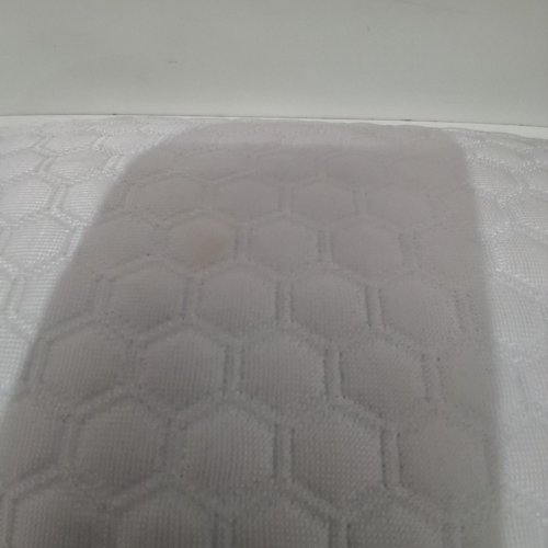 MARTHA STEWART COOLING MEMORY FOAM PILLOW - QUEEN - WHITE/BLUE PIPING (MODEL: 1392500) image 3