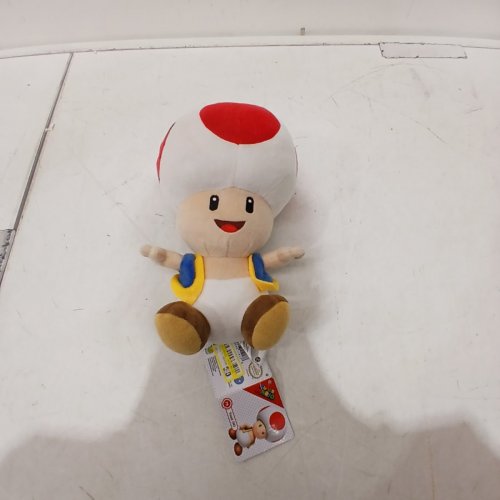 NINTENDO SUPERMARIO 10" TOAD PLUSH STUFFIE image 2