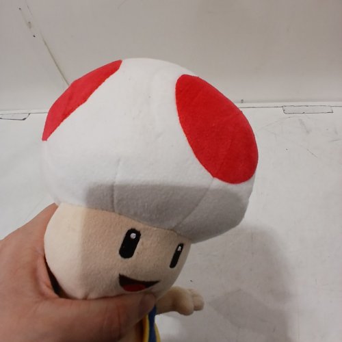 NINTENDO SUPERMARIO 10" TOAD PLUSH STUFFIE image 3