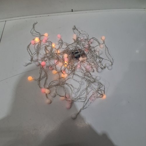 LED SLOW FADE STRING LIGHT BALLS - 25FT - MULTICOLOUR image 2