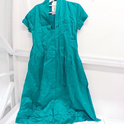 WOMEN'S SOPHIE GRACE THE ABIGAIL SHIRT DRESS - SMALL - EMERALD image 2