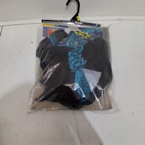 3PC BOY'S PARTYHOLIC SKELETONBIE ZOMBIE COSTUME SET - LARGE (10-12) - BLACK AND BLUE (ITEM: 13164 L) image 2