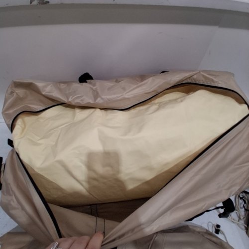 4-PERSON VEVOR OXFORD BELL TENT NON-INFLATABLE YURT - 13.12FT - BEIGE (MODEL: 121267) image 6