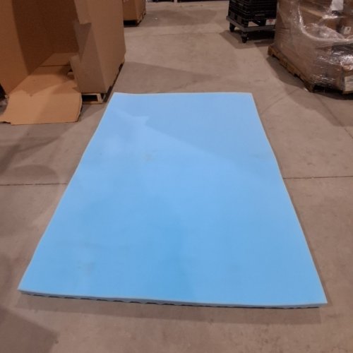 YUGYVOB FULL SIZE MATTRESS TOPPER with COOLING GEL INFUSED - 3" - blue image 3