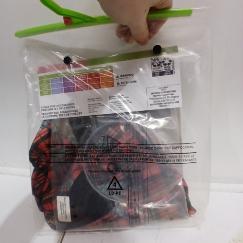 2PC TODDLER RUBIES WEREWOLF COSTUME - 2T - RED/BLACK/GREY (STYLE: 1002834) image 3