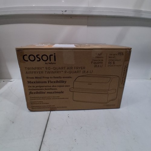 COSORI TWINFRY AIR FRYER - 9QT - 1750W (MODEL: CAF-TF901-KCA) image 7